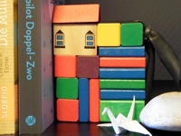 bikelovin Brick Bookends